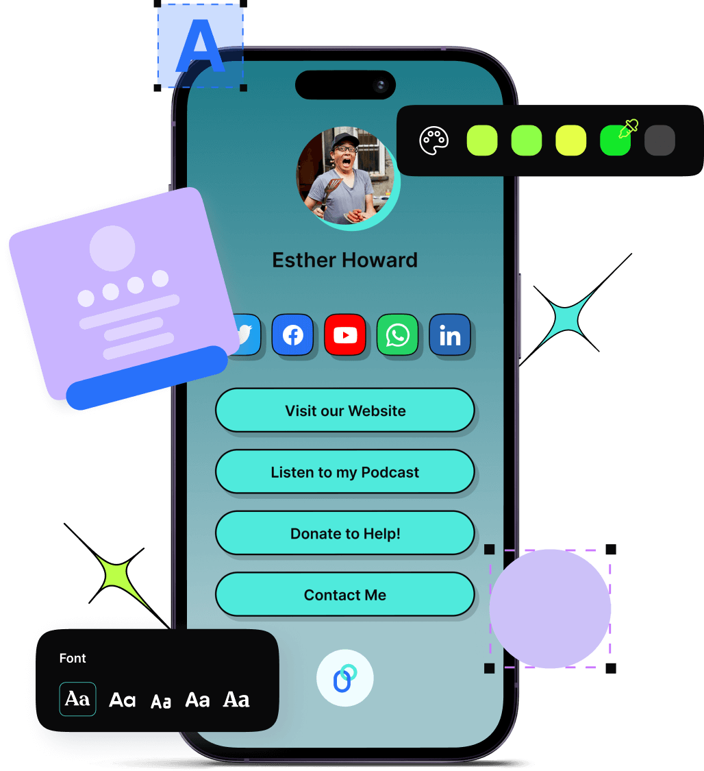 Social media bio link tool by Replug