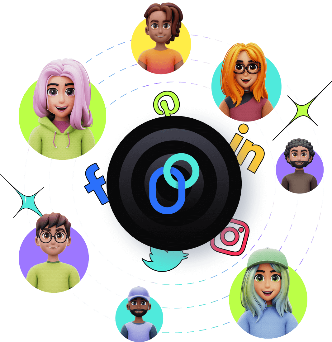 Grow custom audiences from every link you share